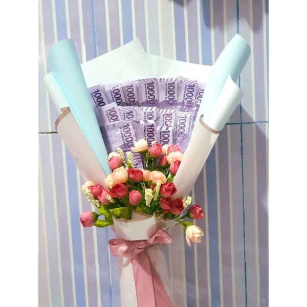 

Money Bouquet 10rb an Asli