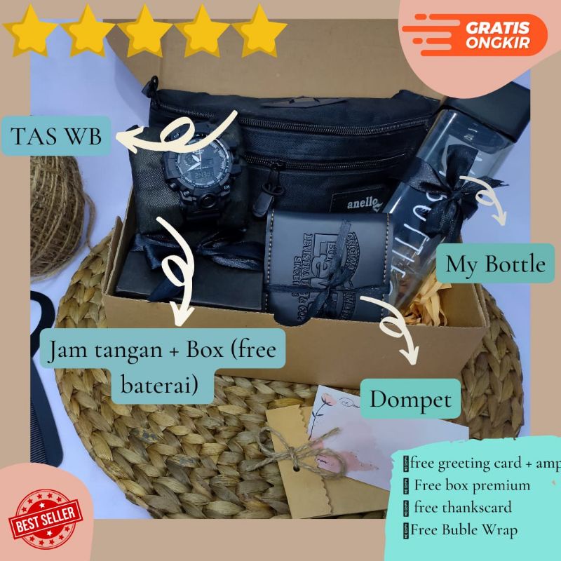

HAMPERS KADO COWOK / GIFT BOX / KADO GEBETAN PACAR / KADO COWOK / KADO ULANGTAHUN COWOK