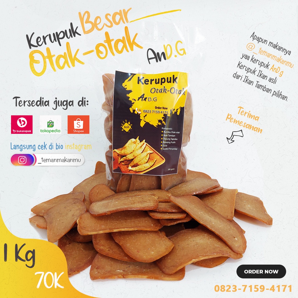 

Kerupuk Otak-otak AnD.G