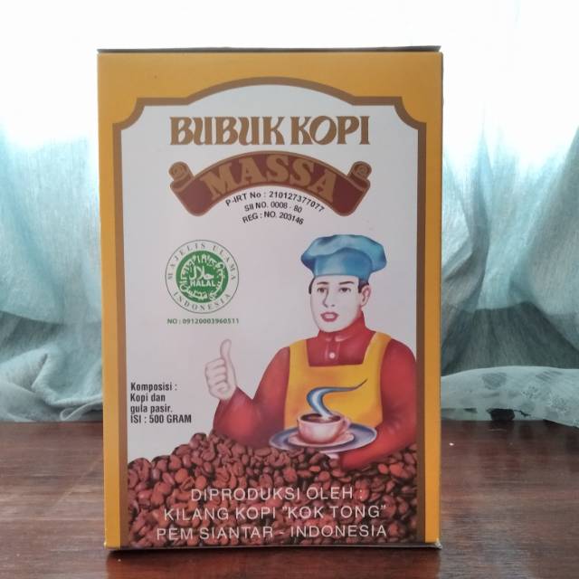 

Kopi Bubuk Robusta Pematang Siantar Massa Kok Tong | 500g