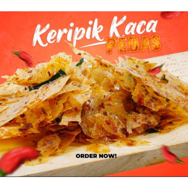 

KERIPIK KACA / BELING Pedas Aroma Daun Jeruk 50gr