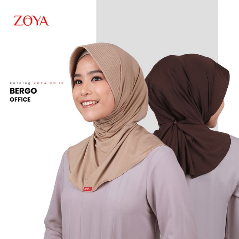 kerudung instan bergo office Zoya