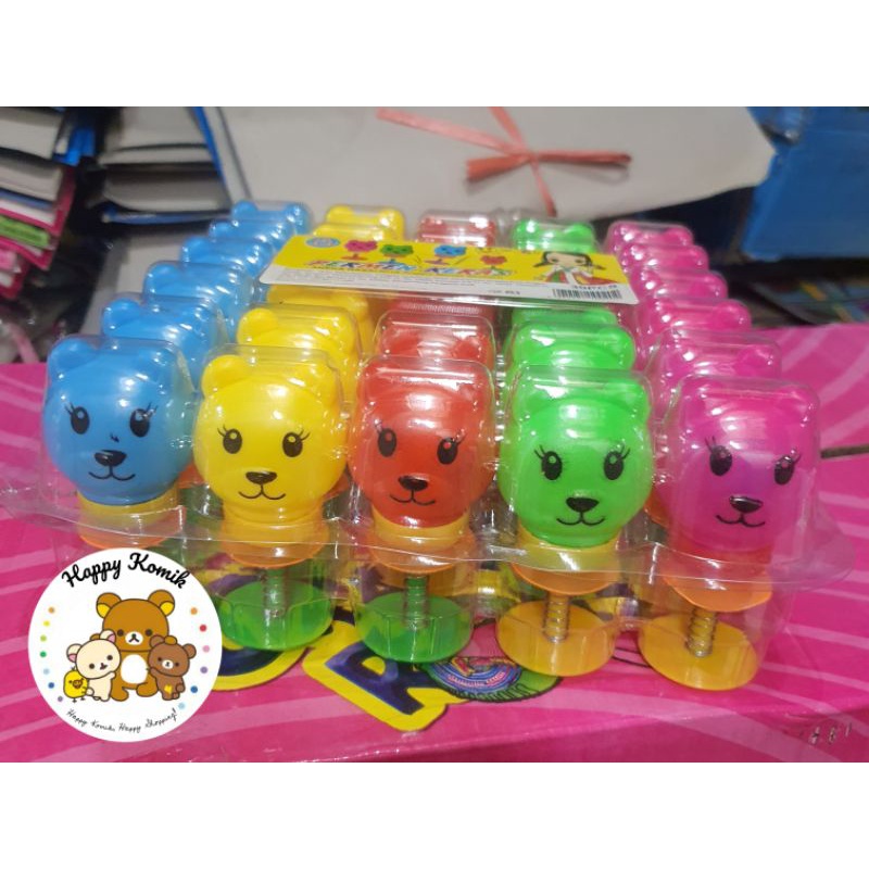 Permen Cemilan Snack Beruang Loncat Mainan Anak ( Isi 30 pcs )
