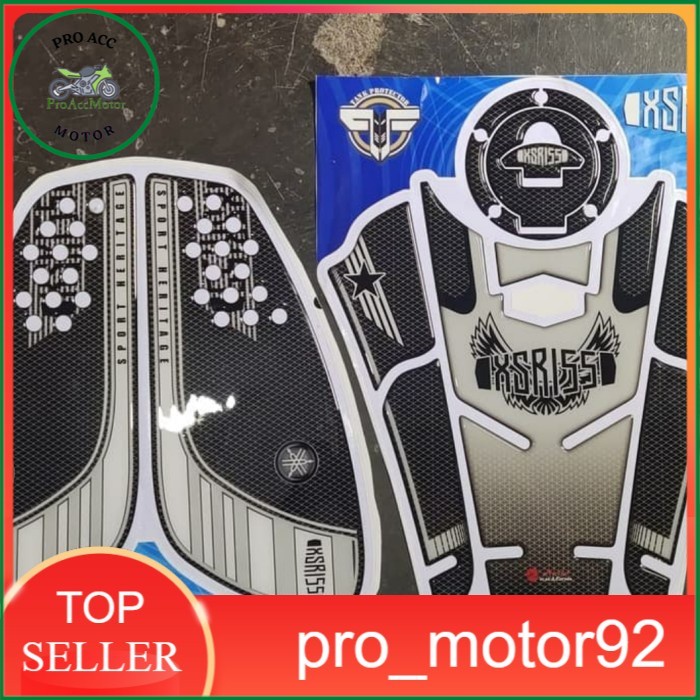 Sticker Stiker Resin Timbul Tankpad Tank Protector Yamaha Xsr 155