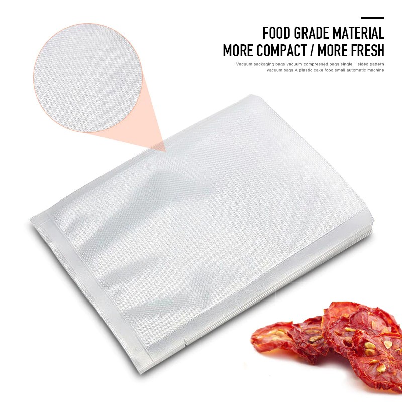 FreshpackPro 25CM X 35CM Plastik Vacuum Vacum / Sealer Packing Bag Embos / Embossed Food Grade 100Pcs