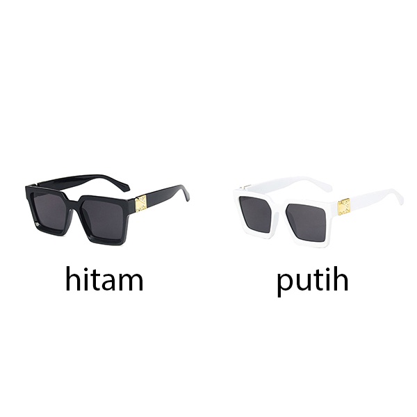 kacamata fashion kotak simple square sunglasses jgl173(4C3)