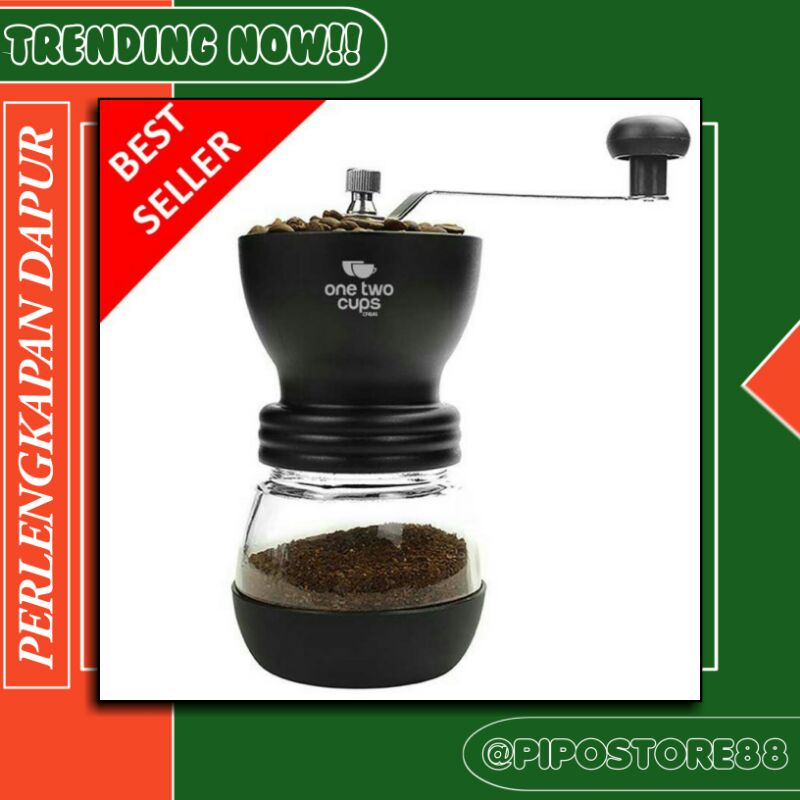 Grinder Kopi Manual Coffee Grinder Alat Penggiling Gilingan Biji Kopi