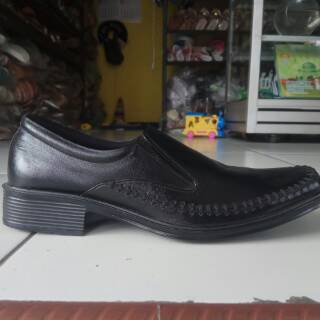  SEPATU  PANTOFEL LAKI KULIT  SAPI ASLI  BY MAGETAN Shopee 