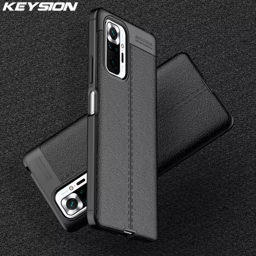 CASE XIAOMI REDMI NOTE 10 PRO AUTOFOCUS CASE CARBON LEATHER ORIGINAL