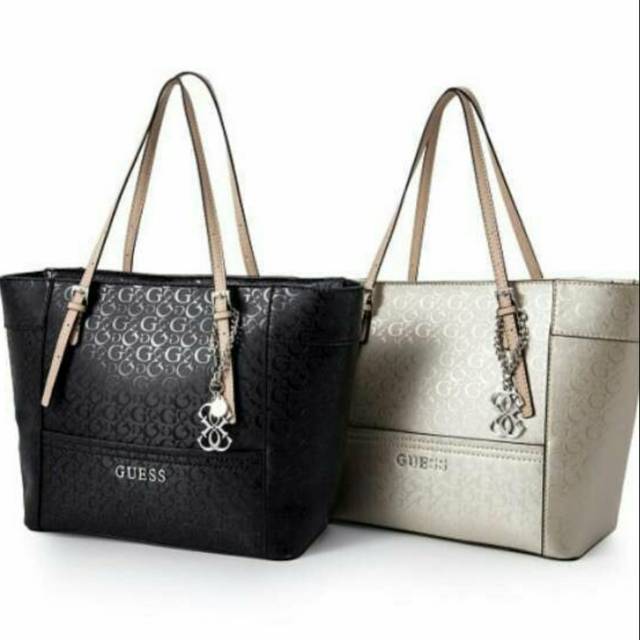 Guess Delaney Tote Bag Original / guess tote bag / guess delaney medium tote bag
