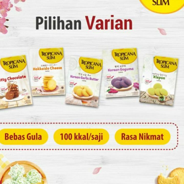 

⛄Price Pool tropicana slim hokkaido cheese cookies 100gr | NEW | REBORN | Rilis | New event