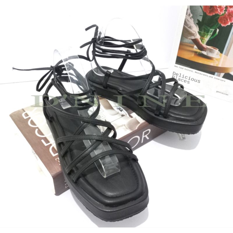 GLADYS SR 07 Sandal Platform wanita gladiator