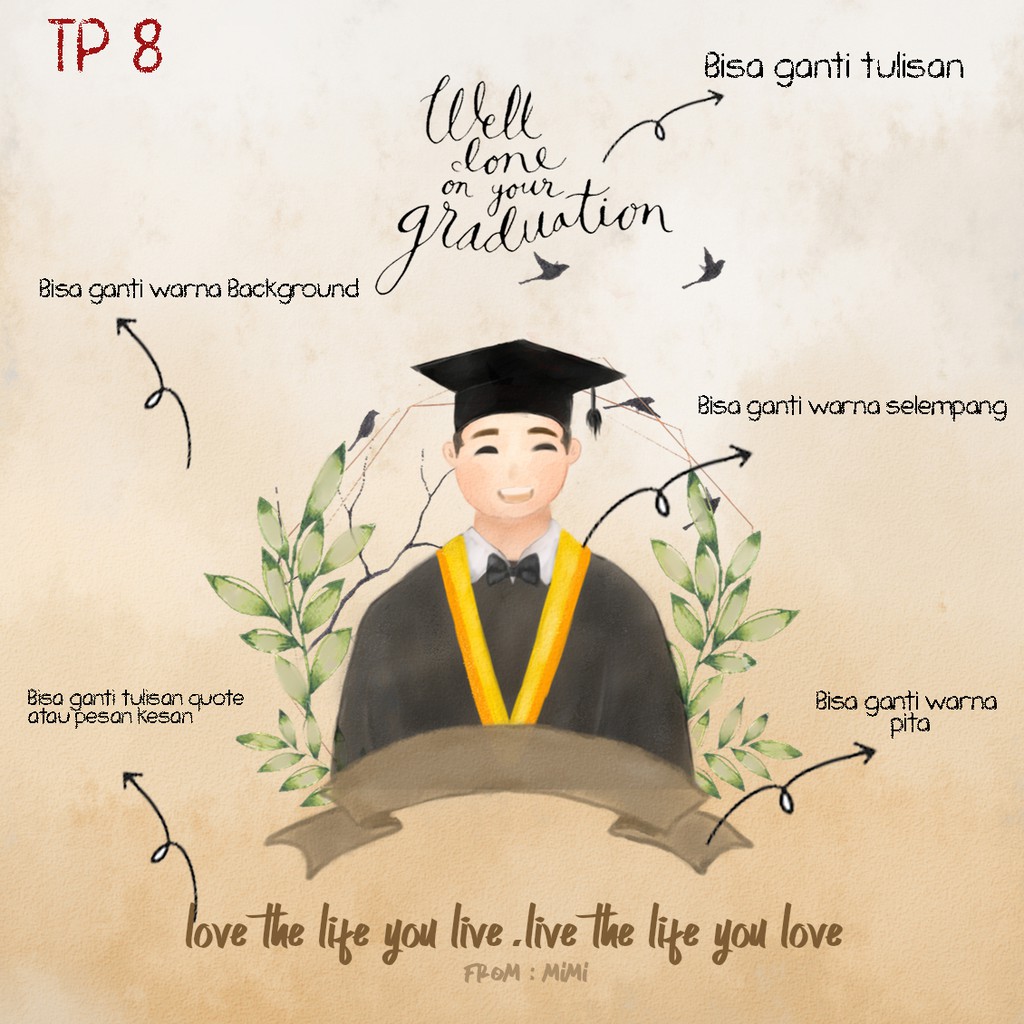 25 Inspirasi Keren Background Motivasi  Wisuda  Natalia 