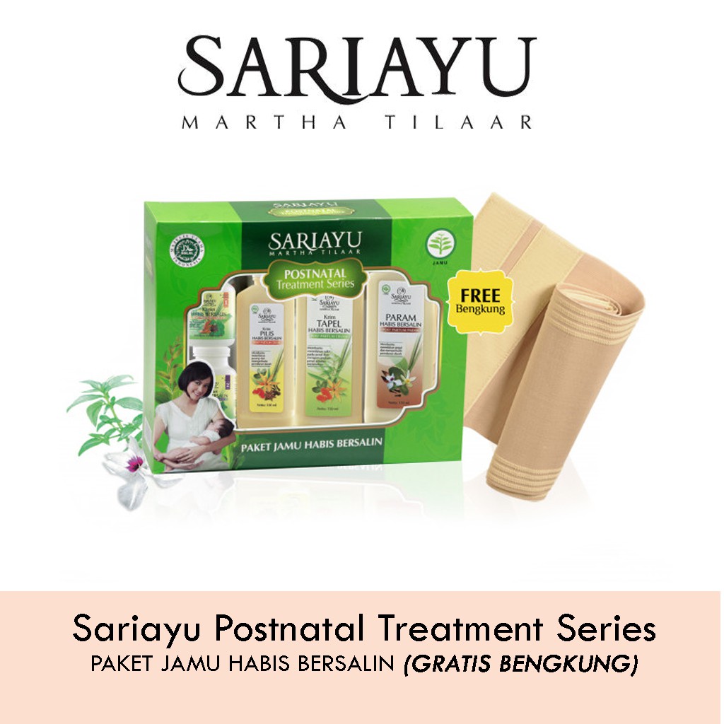 Sariayu Paket Jamu Habis Bersalin Postnatal Treatment Series