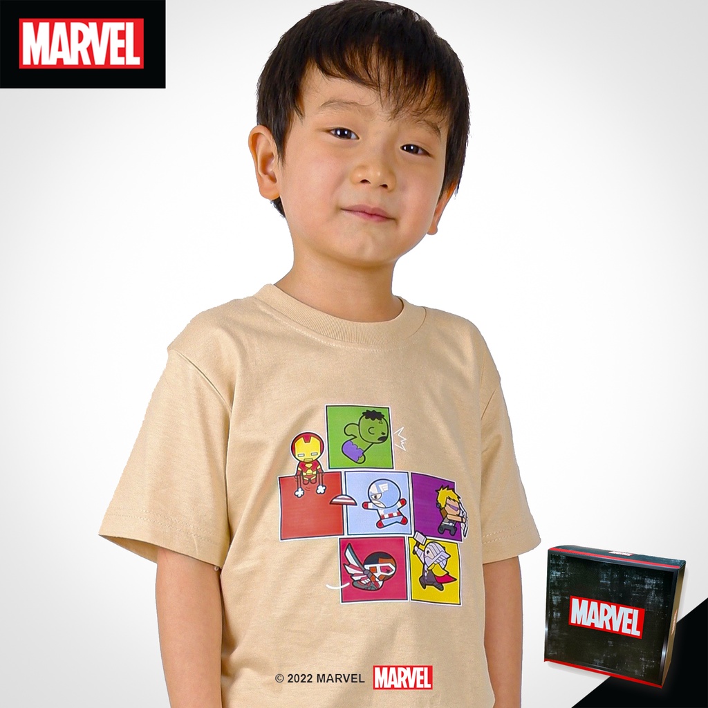 Marvel Kids Tshirt / Kaos Anak Kawaii Avengers MKW158