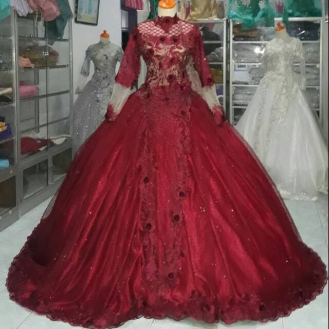 Gaun Pengantinpesta Modern Barbie