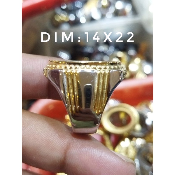 RING/GAGANG/EMBAN CINCIN TITANIUM PRIA MINIMALIS