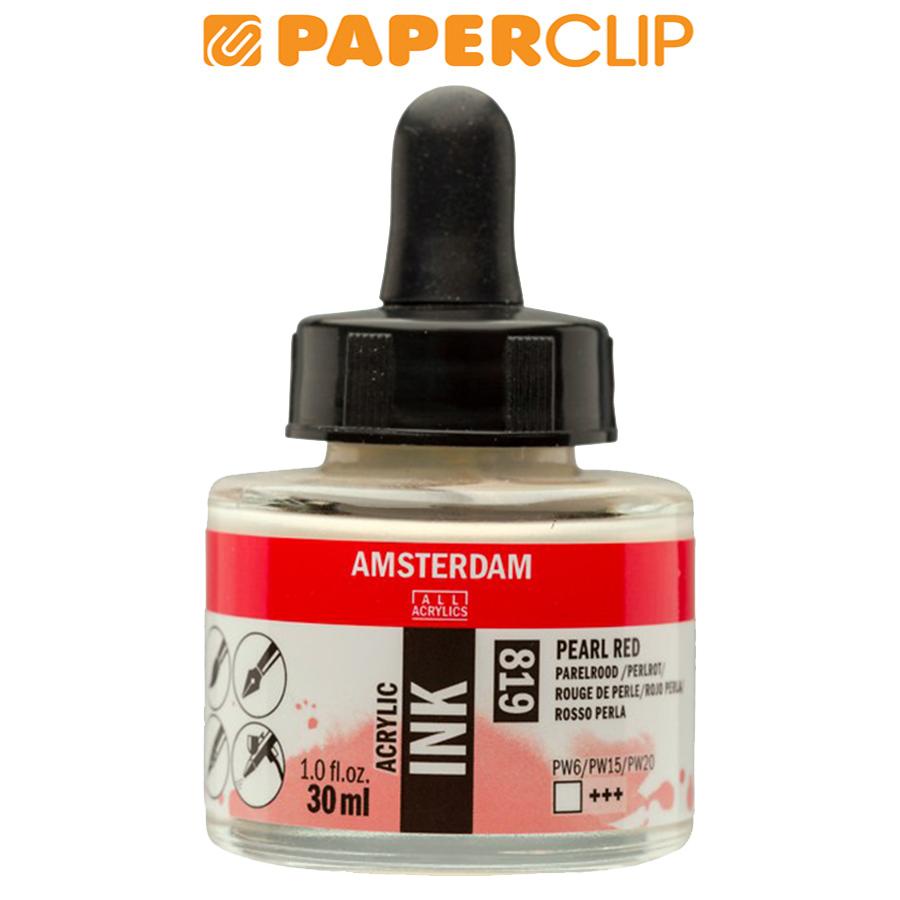 

CAT ACRYLIC AMSTERDAM 17208190AAC INK 30ML PEARL RED