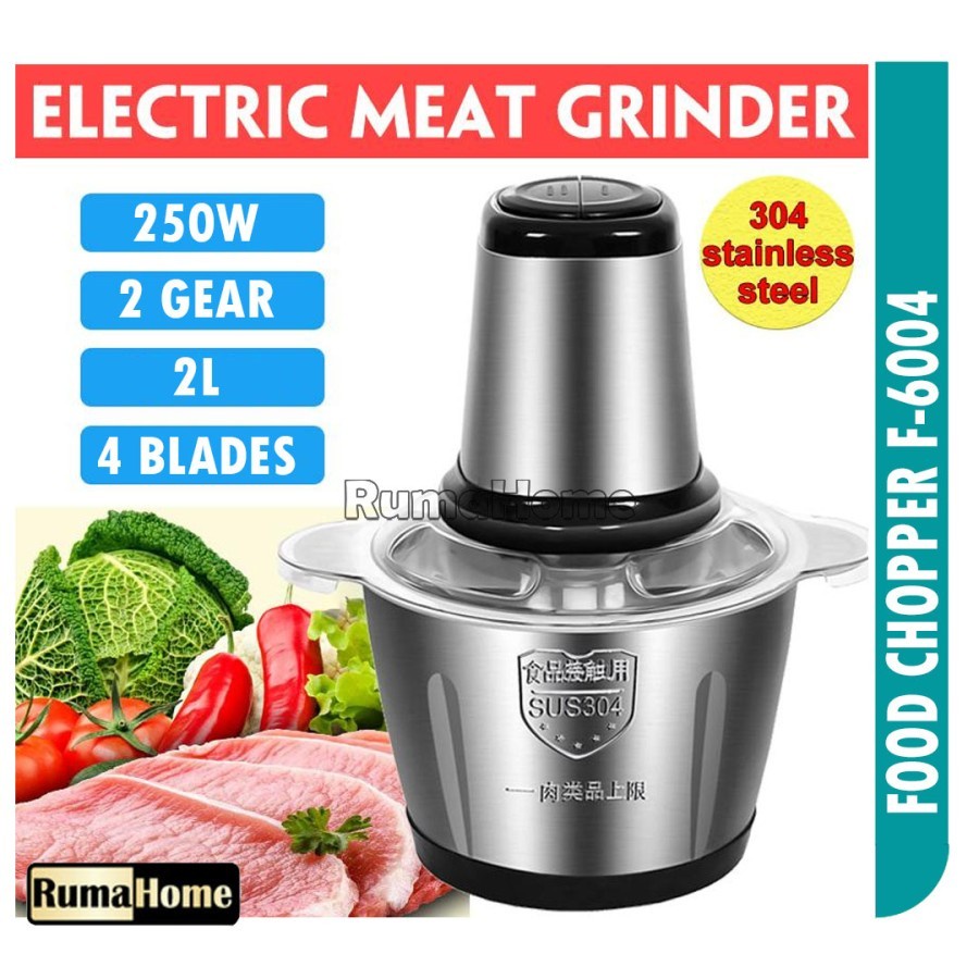 Food Chopper gilingan elektrik multifungsi