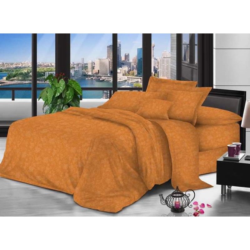 Sprei Embos Warna Merah Bata Embos 180x200 No.1