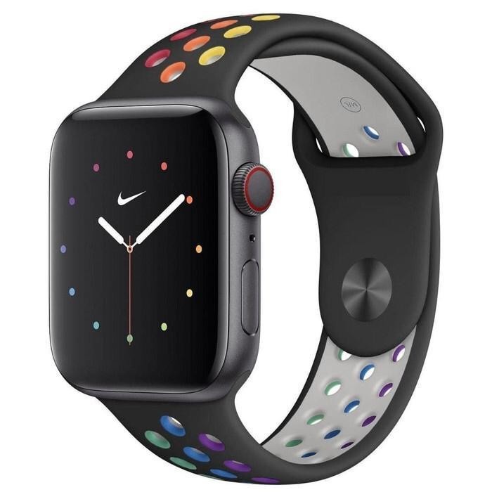 Apple Watch Nike Pride Sport Strap Band 38mm 40mm 41mm 42mm 44mm 45mm