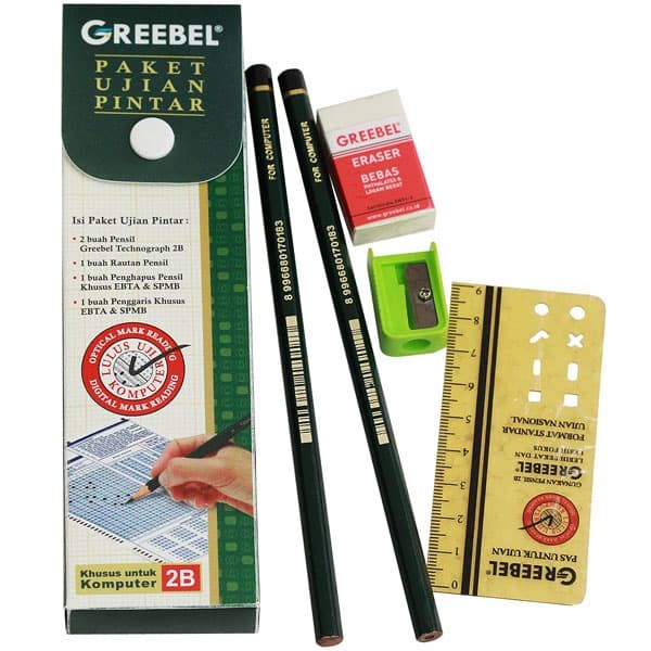 

Pensil Greebel Paket Pintar