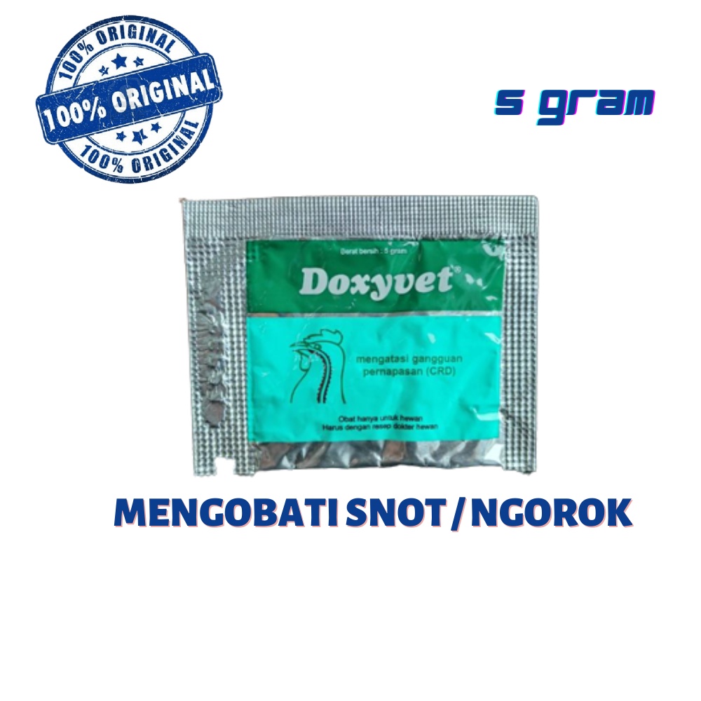 DOXYVET 5 GRAM obat snot