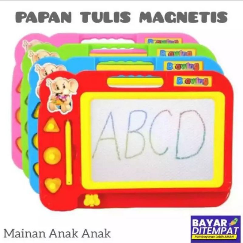 

Mainan Papan Tulis Magnet Hapus
