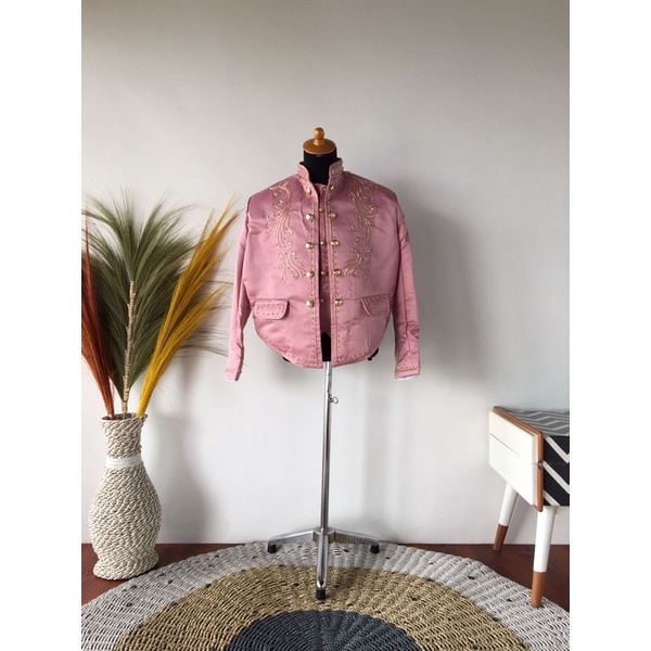 baju pengantin solo pink rose/beskap solo manten