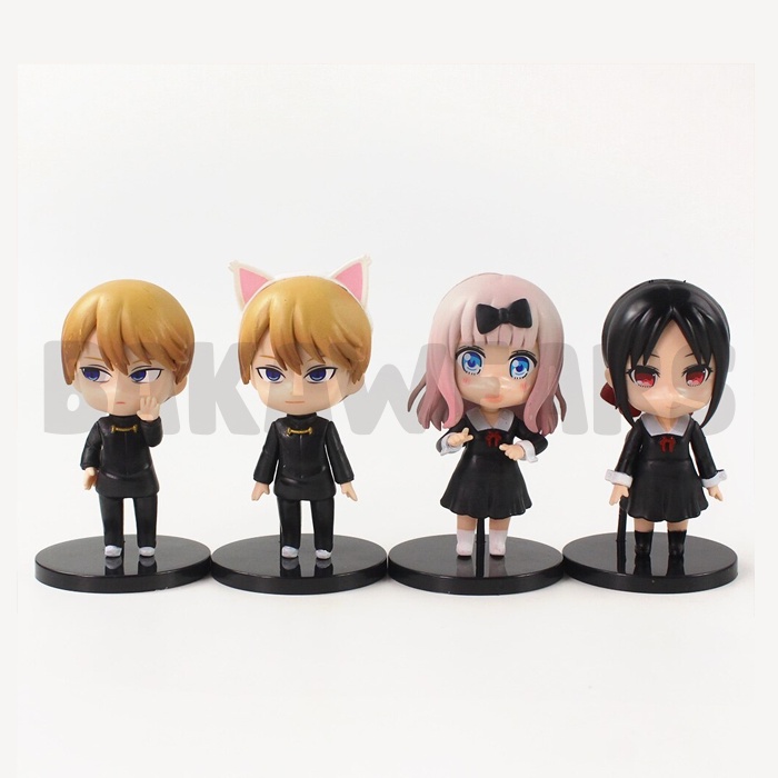 Action Figure Kaguya-sama Love is War: Cute Kawaii Version - Kaguya, Shirogane, Fujiwara