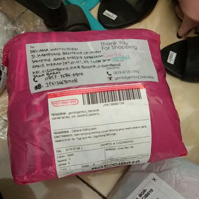 Order Baju Jne, Gosend, Jtr