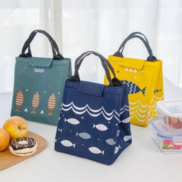 Tas Bekal Makanan / Coller Bag Motif / Tas Bekal Makanan Motif TINGGI - LPM Shop