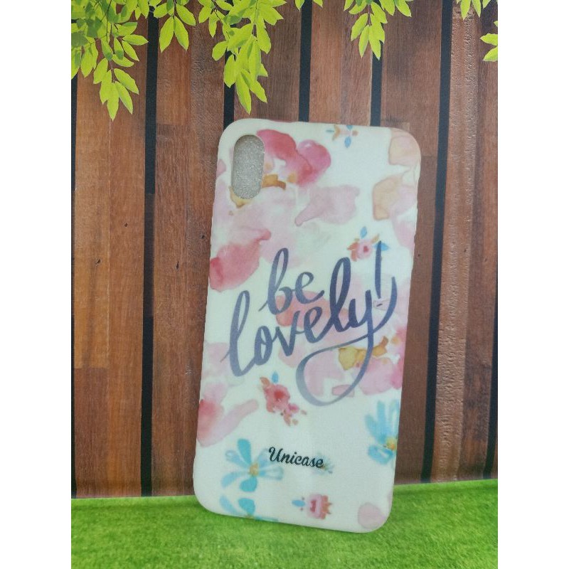 softcase gambar/motif Iphone Xs max