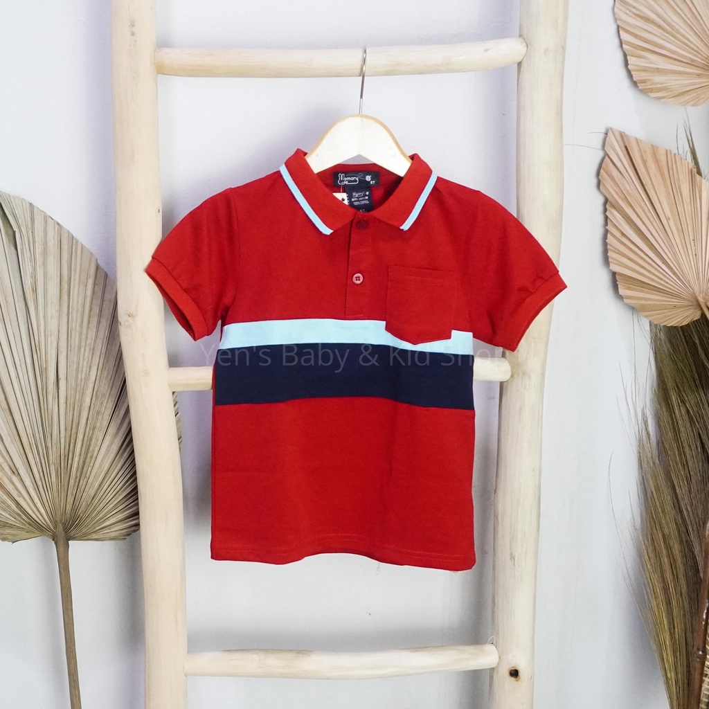 Memory Life Polo Shirt Stripe/Poloshirt Anak