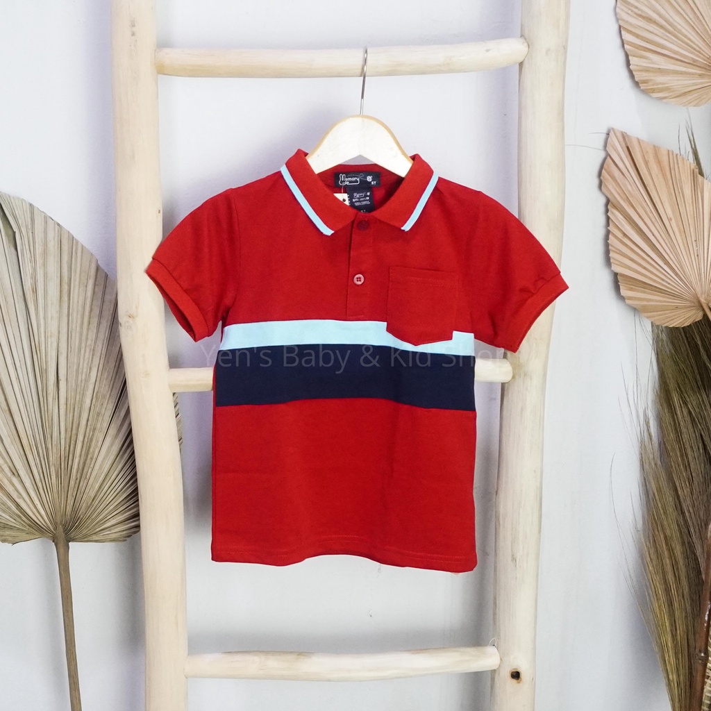 Memory Life Polo Shirt Stripe/Poloshirt Anak