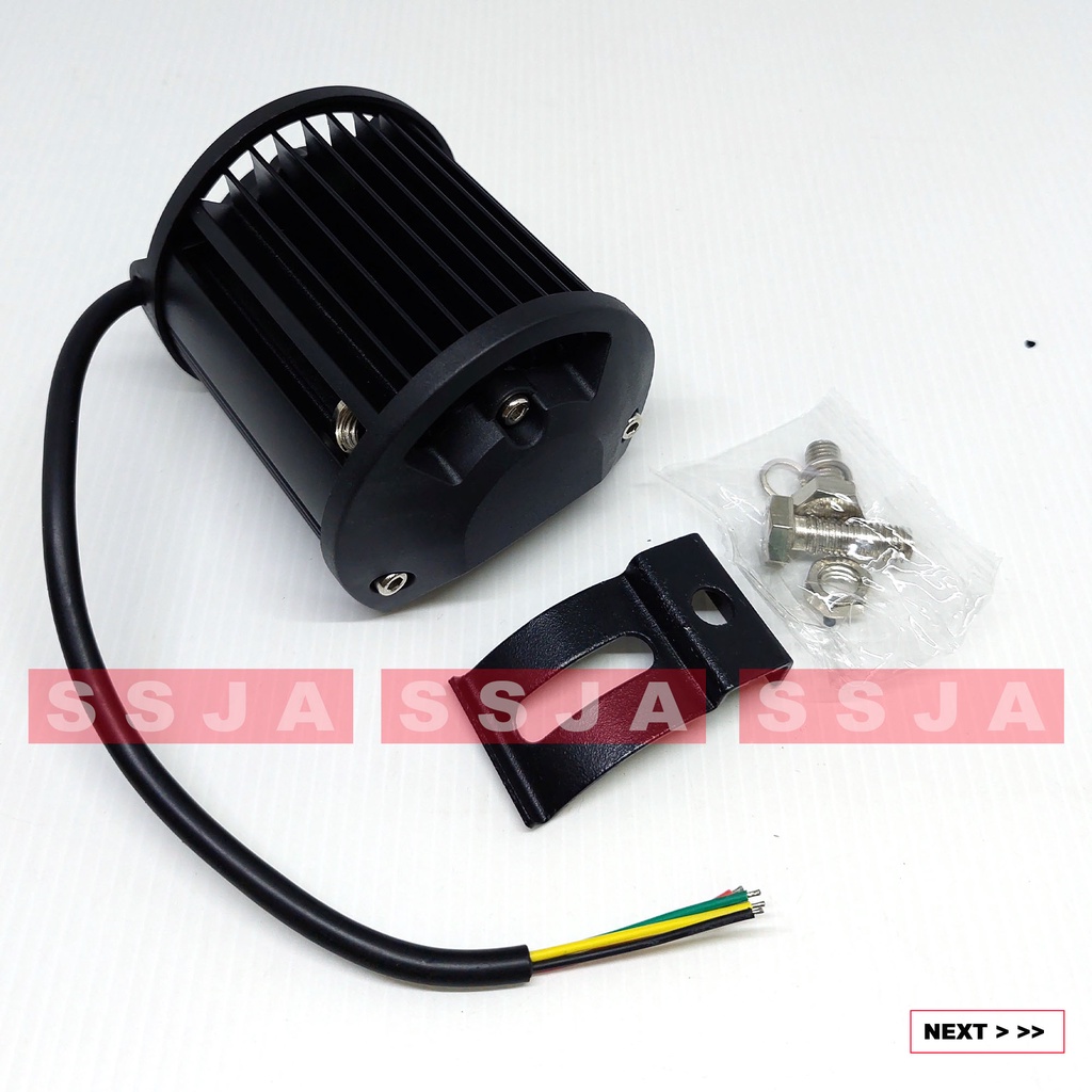 Lampu Tembak Sorot CWL 12 MATA LED 2 warna 3 mode PUTIH KUNING jykt