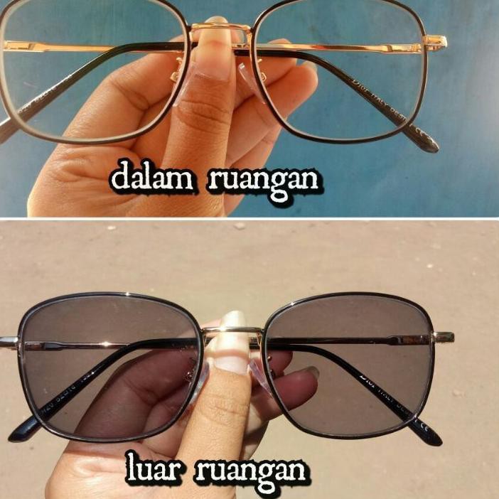 PHOTOCROMIC KACAMATA 6639 BLUERAY ANTI RADIASI VINTAGE FRAME OPTIK WANITA PRIA TERBARU FASHION STYLE