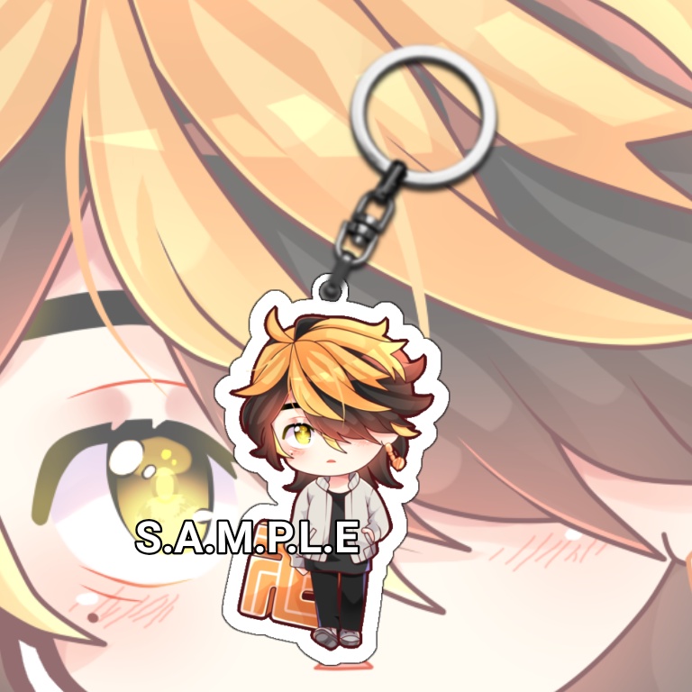 Keychain Anime Tokyo Revengers Kazutora | Gantungan Kunci Anime Tokyo Revengers Kazutora