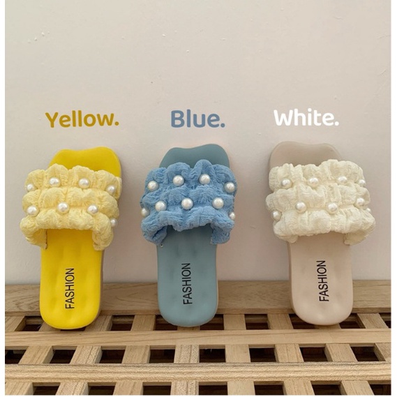 Sandal Anak Perempuan Motif Mutiara KEDUT KEDUT 3 WARNA Size 24-35 Import
