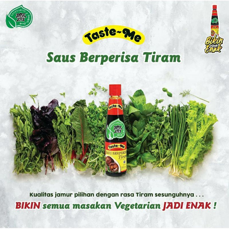 

Taste-Me Saus Berperisa Tiram Vegetarian 500Gram - A401