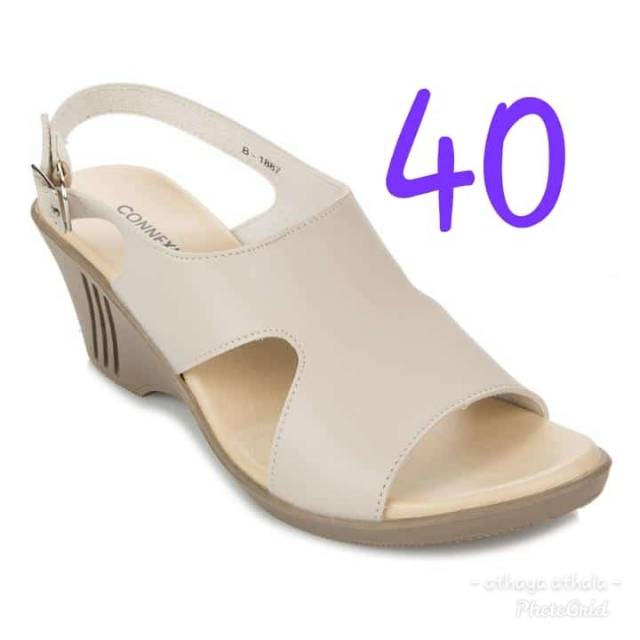 Sepatu sandal wedges connexion uk 40
