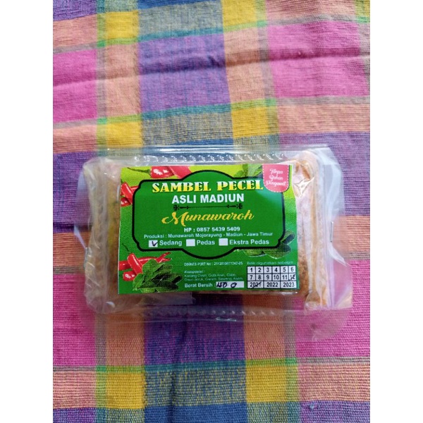 

Sambel Pecel Kacang Oven Khas Madiun Munawaroh