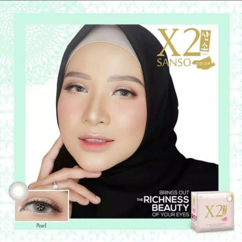 Softlens X2 SANSO PEARL MINUS -0.50 S.D -10.00