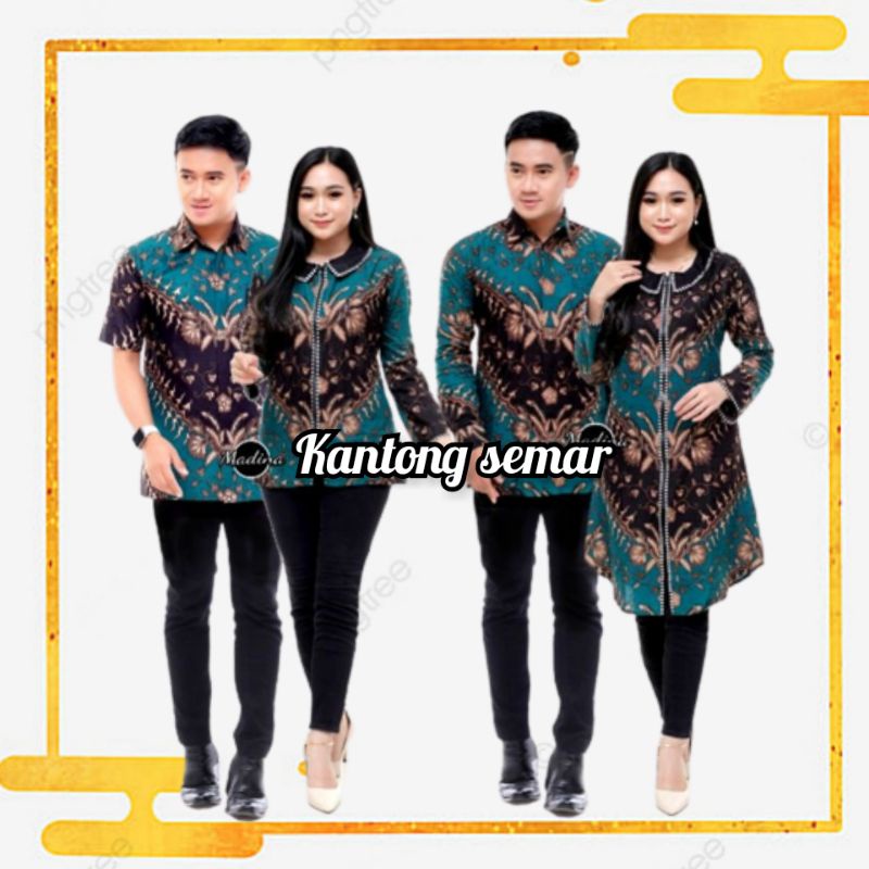 Couple Batik Fashion Batik Kantor Murah Berkualitas