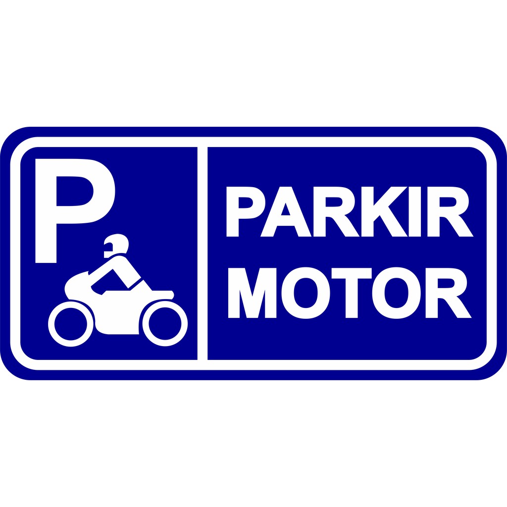 Populer Contoh Stiker Parkir Motor