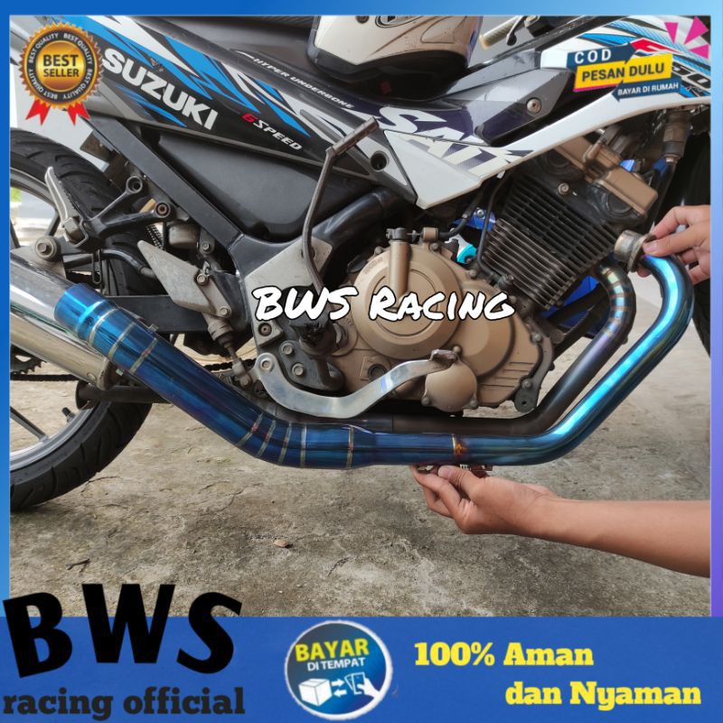 Leheran semi ngaceng Satria fu 150 karbu