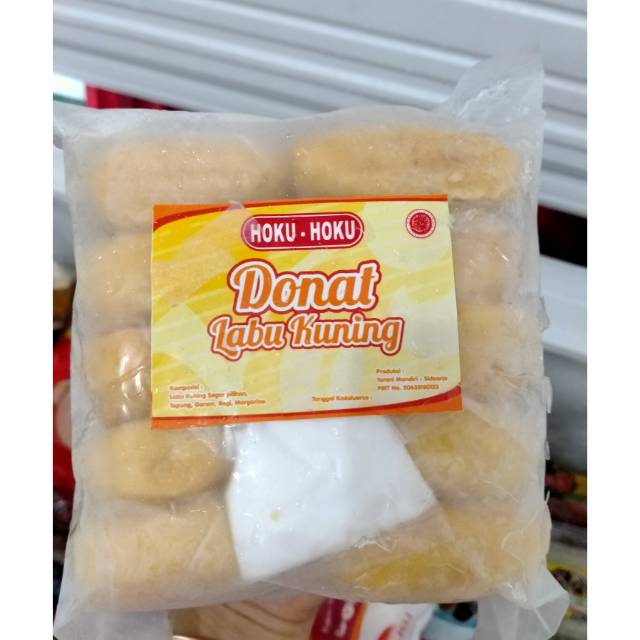 

Donat (hoku-hoku) labu kuning isi 10pcs