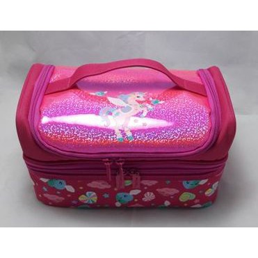 MY Style TM 2360 Unicorn Double Decker Lunch Bag (Metal Finish Material)