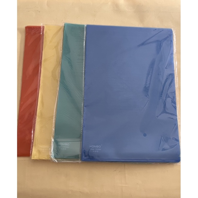

[PACK ISI 12] MAP L , CLEAR SLEVE , MAP PLASTIK , MAP FOLIO , MAP TESIS WARNA