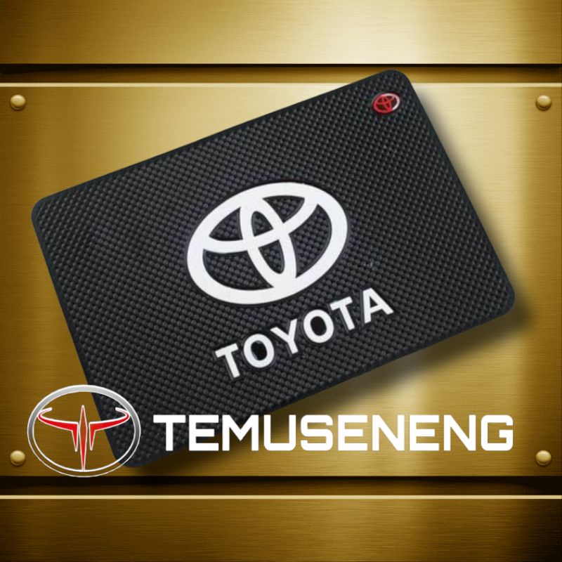 Logo Toyota Anti Slip Dashboard Mobil Cover Anti Slip Dash Mat